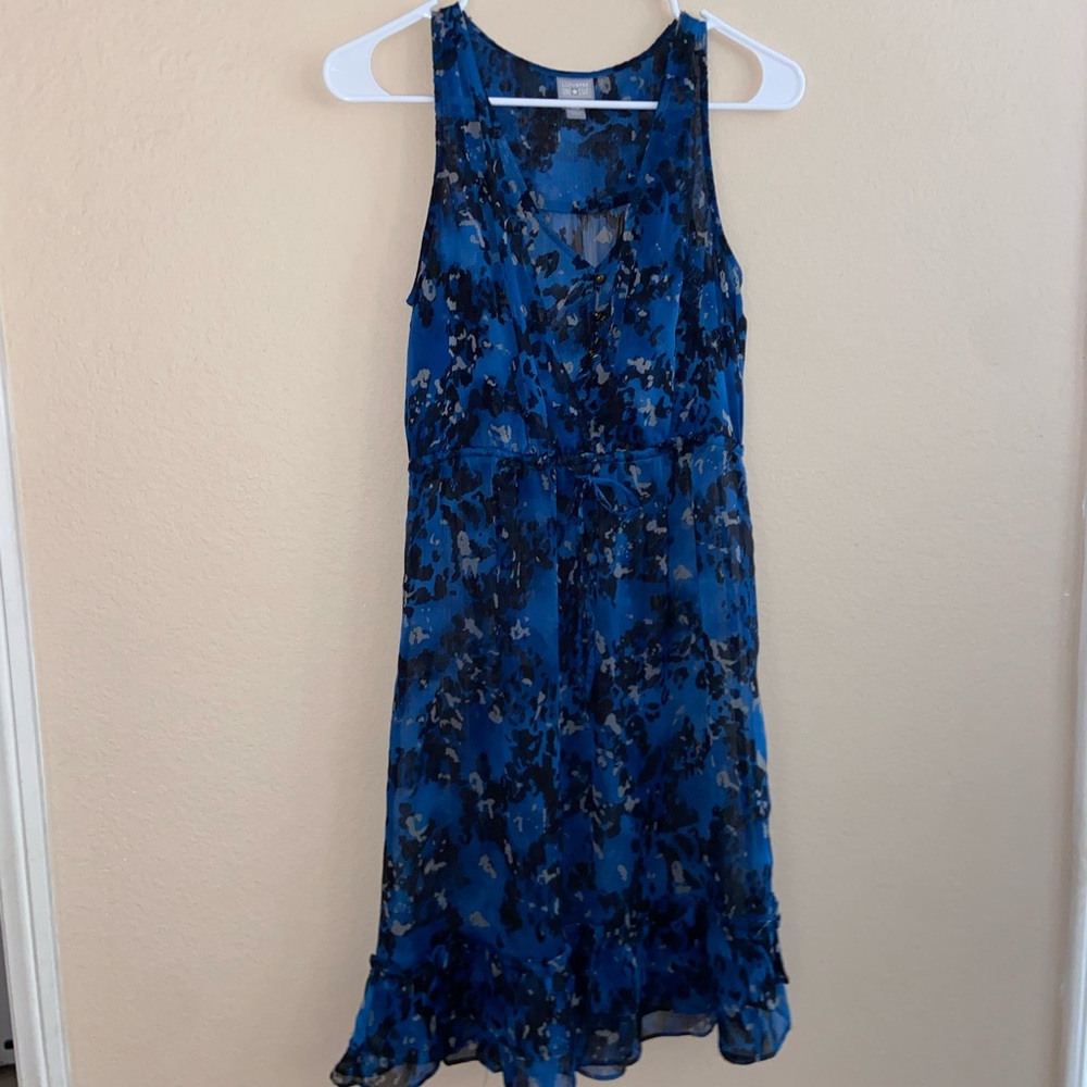 Grunge vibes cheetah print v neckline floral see thru dress cute ruffled bottoms